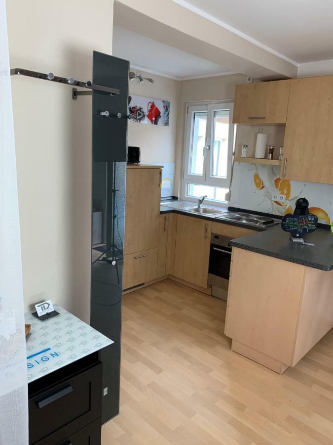 Schoenes Apartment Terrasse 2P. Stadtnah Wuerzburg Wlan Exteriör bild