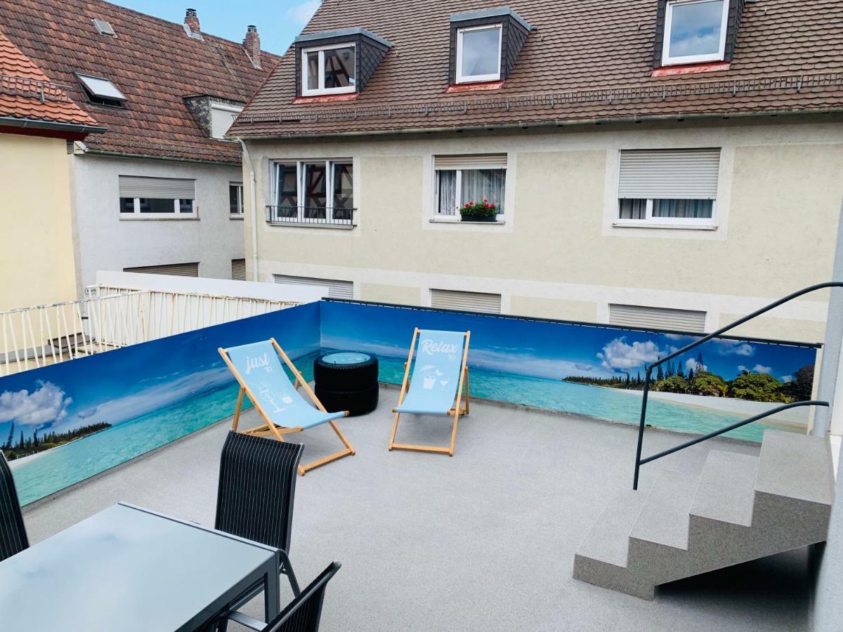Schoenes Apartment Terrasse 2P. Stadtnah Wuerzburg Wlan Exteriör bild